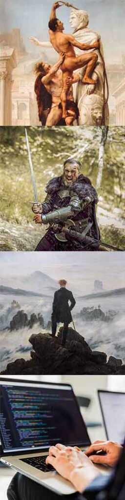 évolution des Barbares